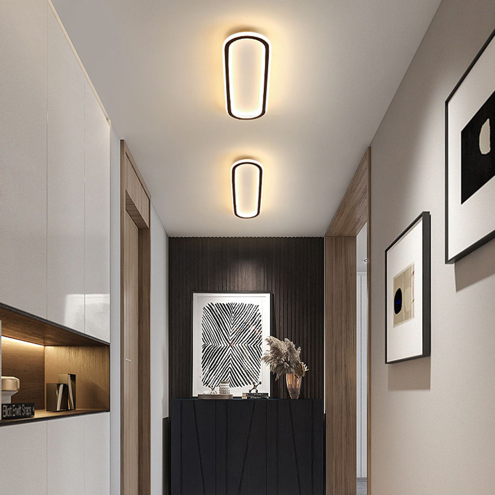 Plafonnier LED anneau ovale | Ovalina