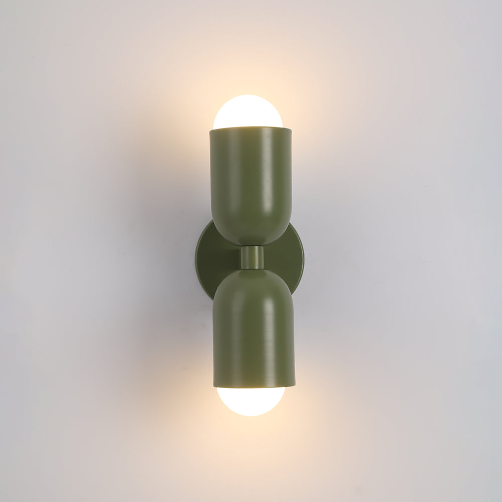 Applique bicolore à double tête Duetto – vert