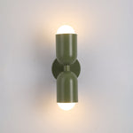Applique bicolore à double tête Duetto – vert