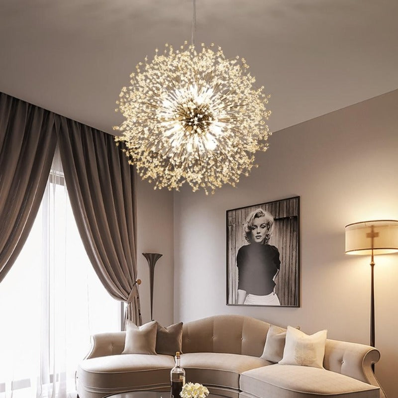 Suspension design dorée | Foglio