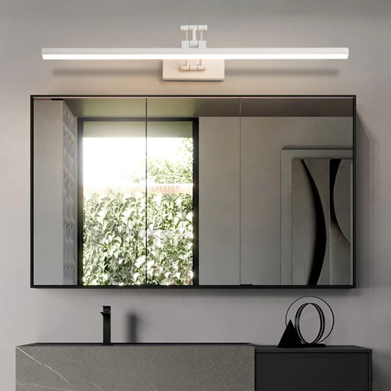Applique murale linéaire orientable Orienta – blanc, 50 cm