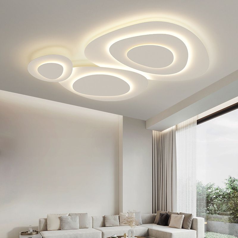 Plafonnier nuage LED blanc | Nembo