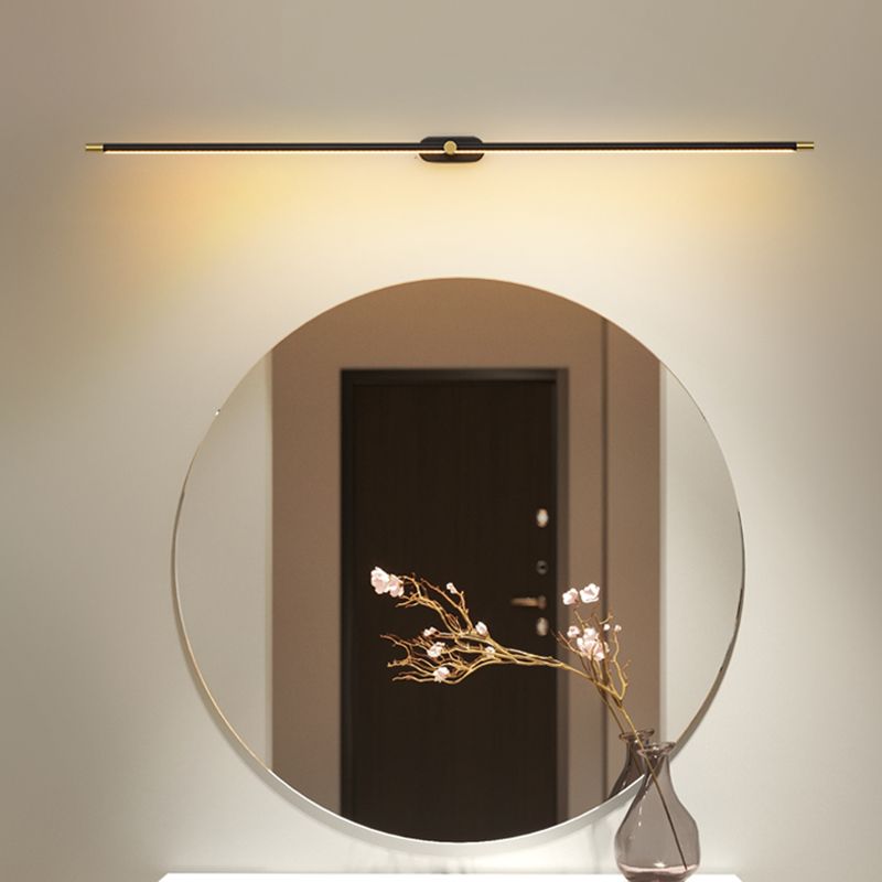 Applique linéaire LED or et noir Filo – noir et or