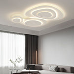 Plafonnier nuage LED blanc Nembo – Blanc