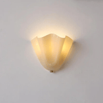 Applique murale coquillage en verre Conchiglia – Beige