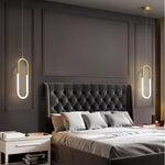 Suspension vintage dorée | Filare
