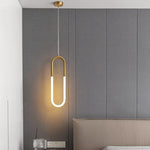 Suspension vintage dorée | Filare