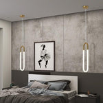 Suspension vintage dorée | Filare