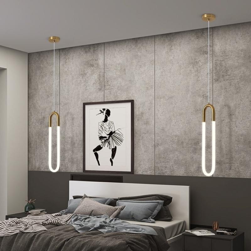 Suspension vintage dorée | Filare