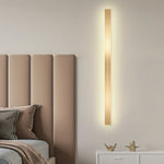 Applique murale linéaire LED Riga – Or