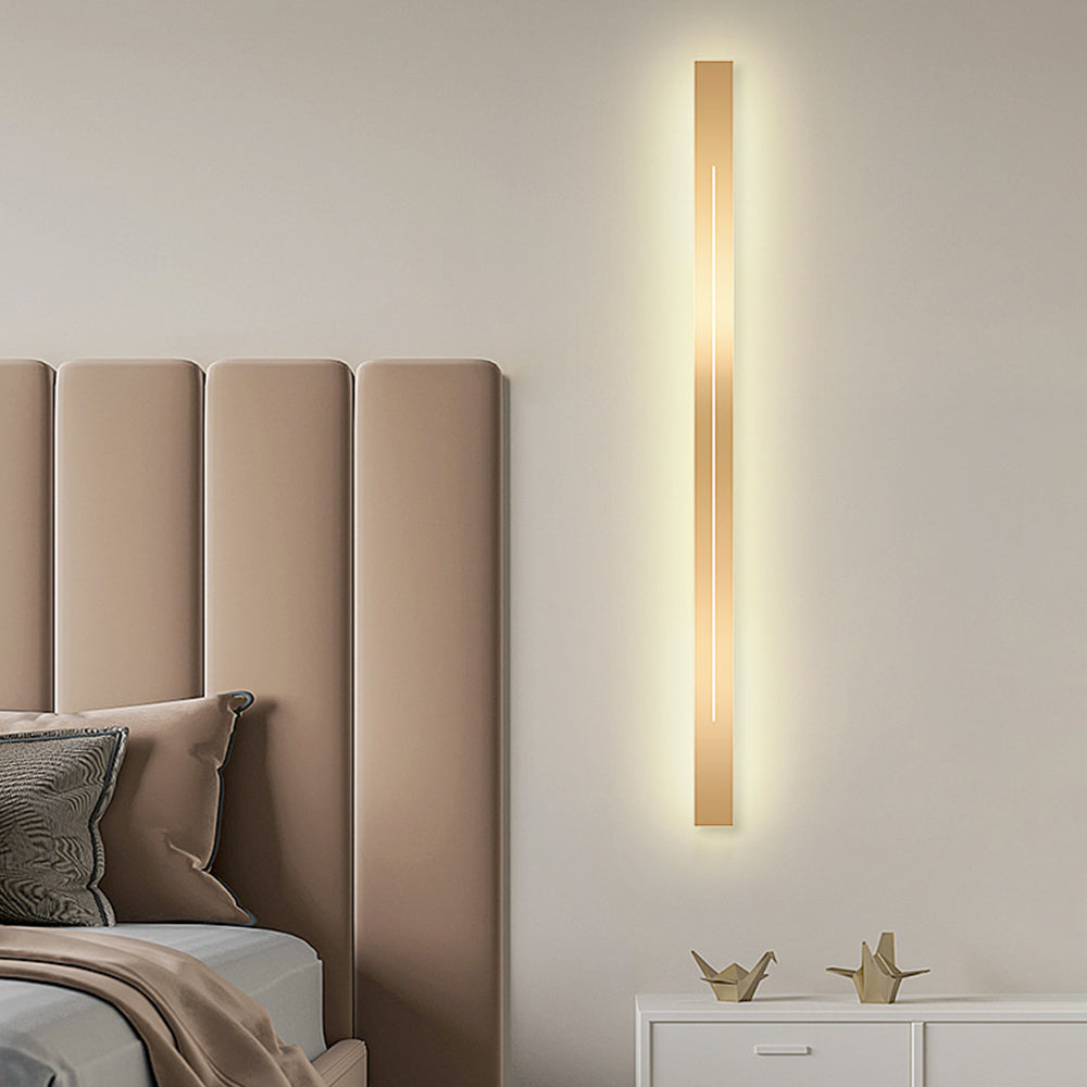 Applique murale linéaire LED Riga – Or