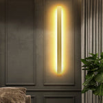 Applique murale linéaire LED Riga – Or
