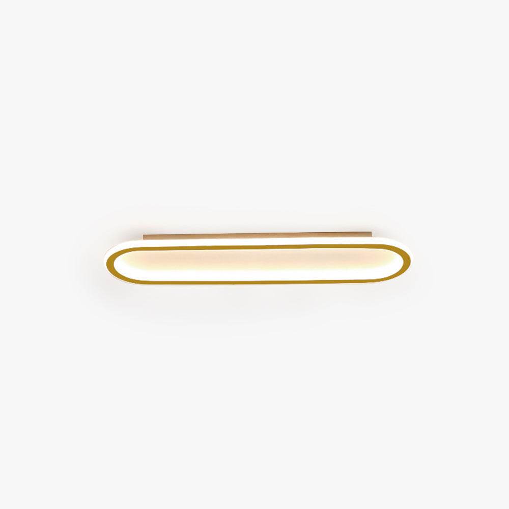 Plafonnier LED anneau ovale | Ovalina