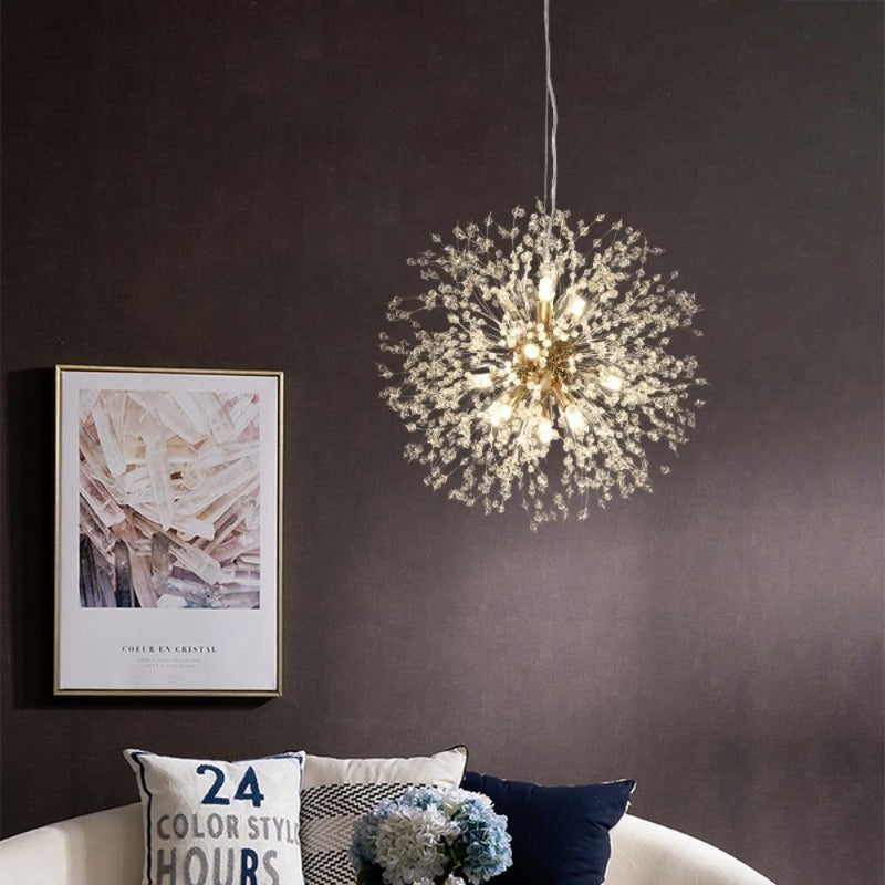 Suspension design dorée | Foglio