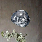 Suspension organique effet lave Lavica – Gris fumé