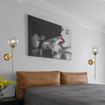 Applique murale design dorée | Ortta