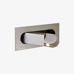 Applique liseuse LED escamotable Leggio – nickel
