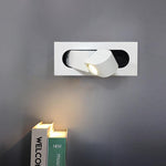 Applique liseuse LED escamotable Leggio – blanc mat