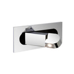 Applique liseuse LED escamotable Leggio – chrome