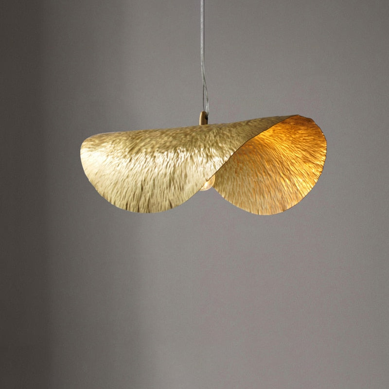 Suspension vintage dorée | Oro