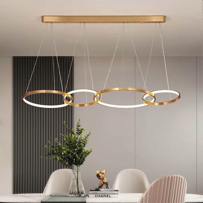 Lustre moderne doré | Italia