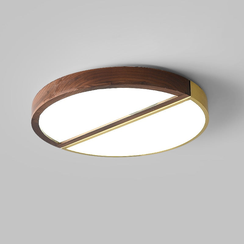 Plafonnier industriel bois | Bonno