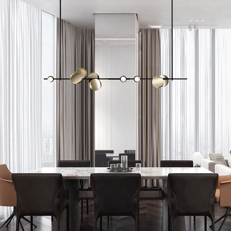 Lustre scandinave noir | Longgio