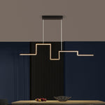 Lustre moderne noir | Ledado