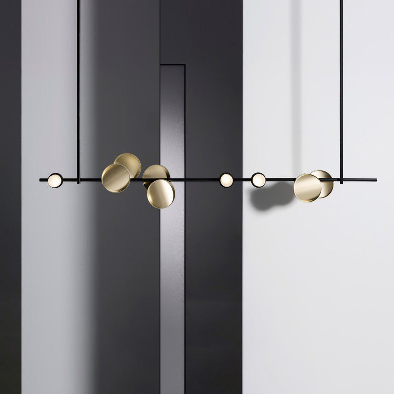 Lustre scandinave noir | Longgio