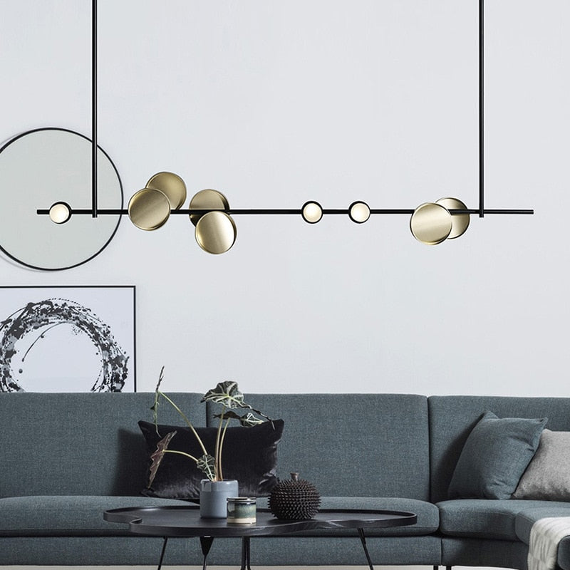 Lustre scandinave noir | Longgio