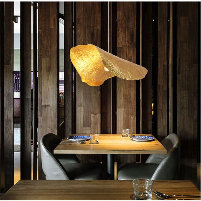 Suspension vintage dorée | Oro