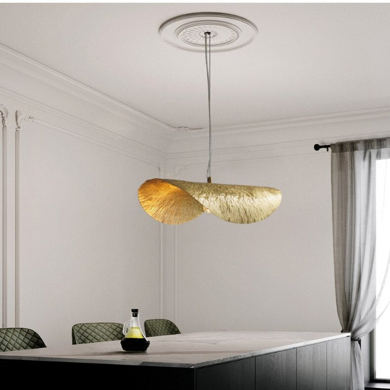 Suspension vintage dorée | Oro