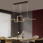 Lustre moderne noir | Ledado