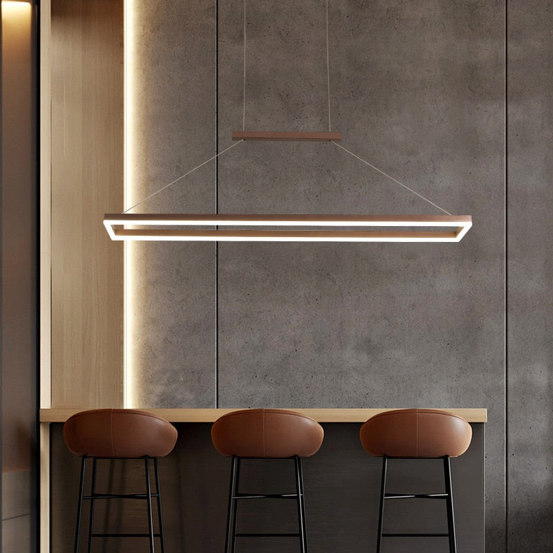 Lustre moderne doré | Centro