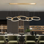 Lustre moderne doré | Italia