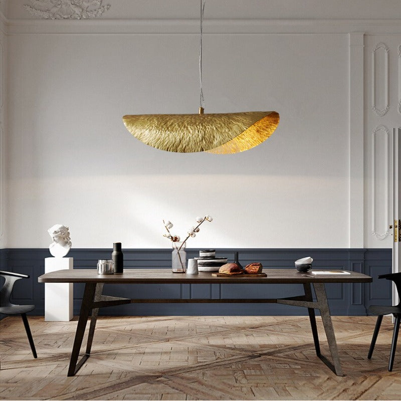 Suspension vintage dorée | Oro