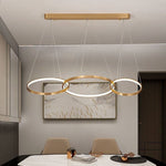 Lustre moderne doré | Italia