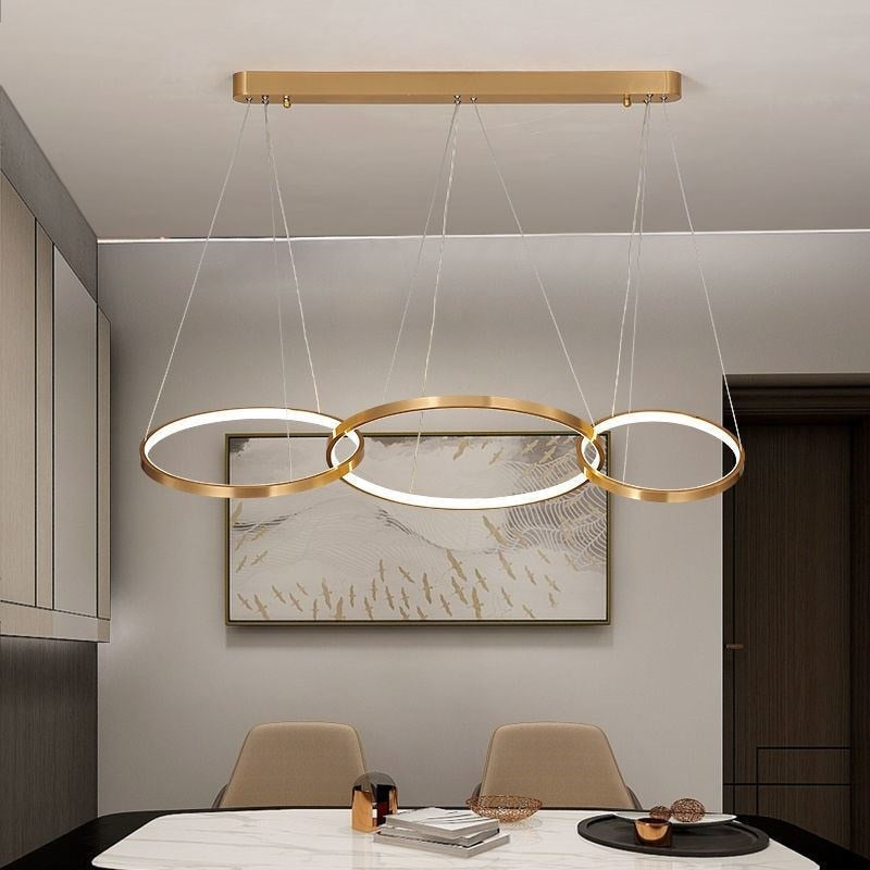 Lustre moderne doré | Italia