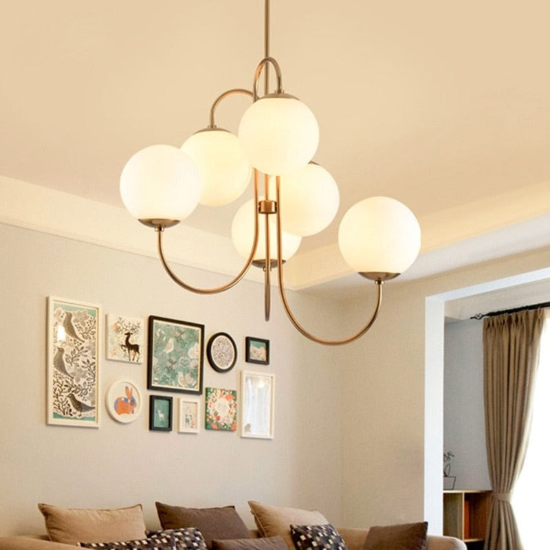 Lustre design doré | Dimora