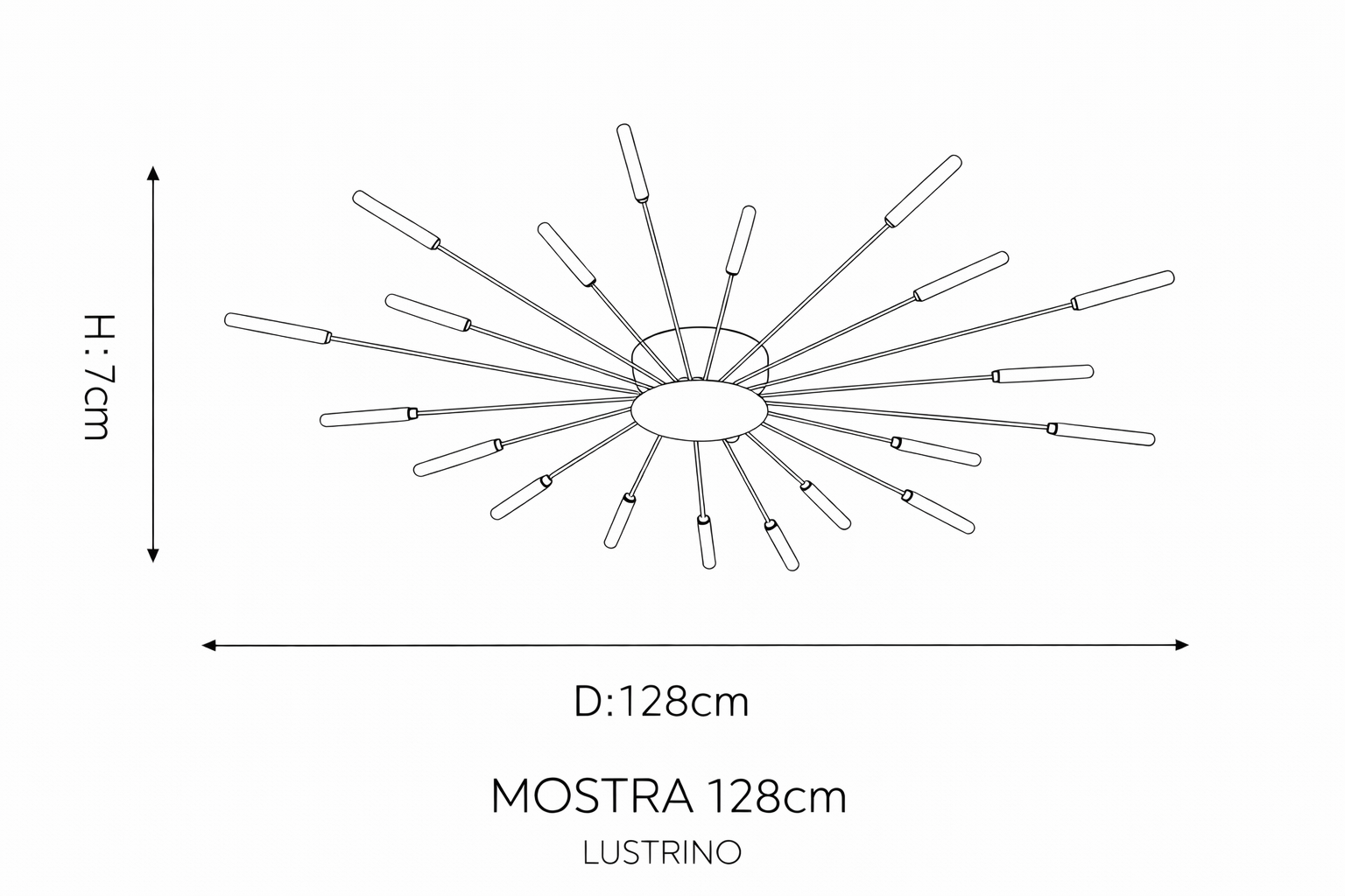 Plafonnier design | Mostra
