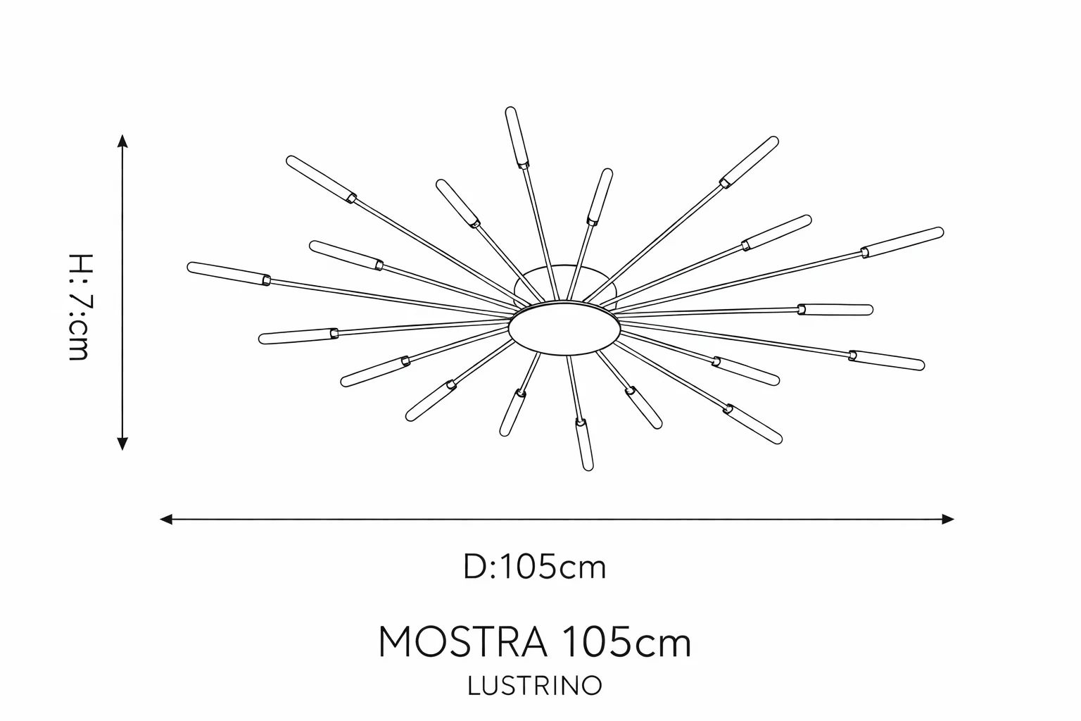 Plafonnier design | Mostra