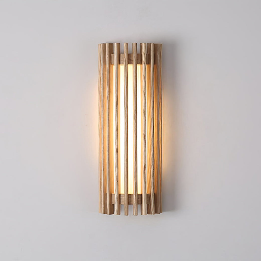 Applique murale effet noyer Noceta – Bois
