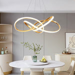 Lustre moderne doré | Nista
