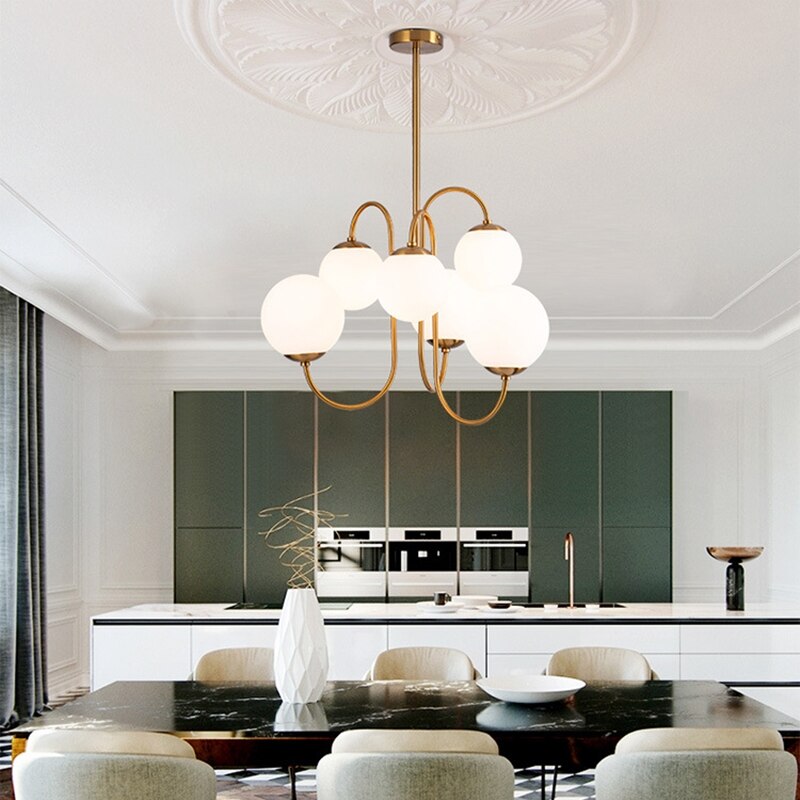 Lustre design doré | Dimora