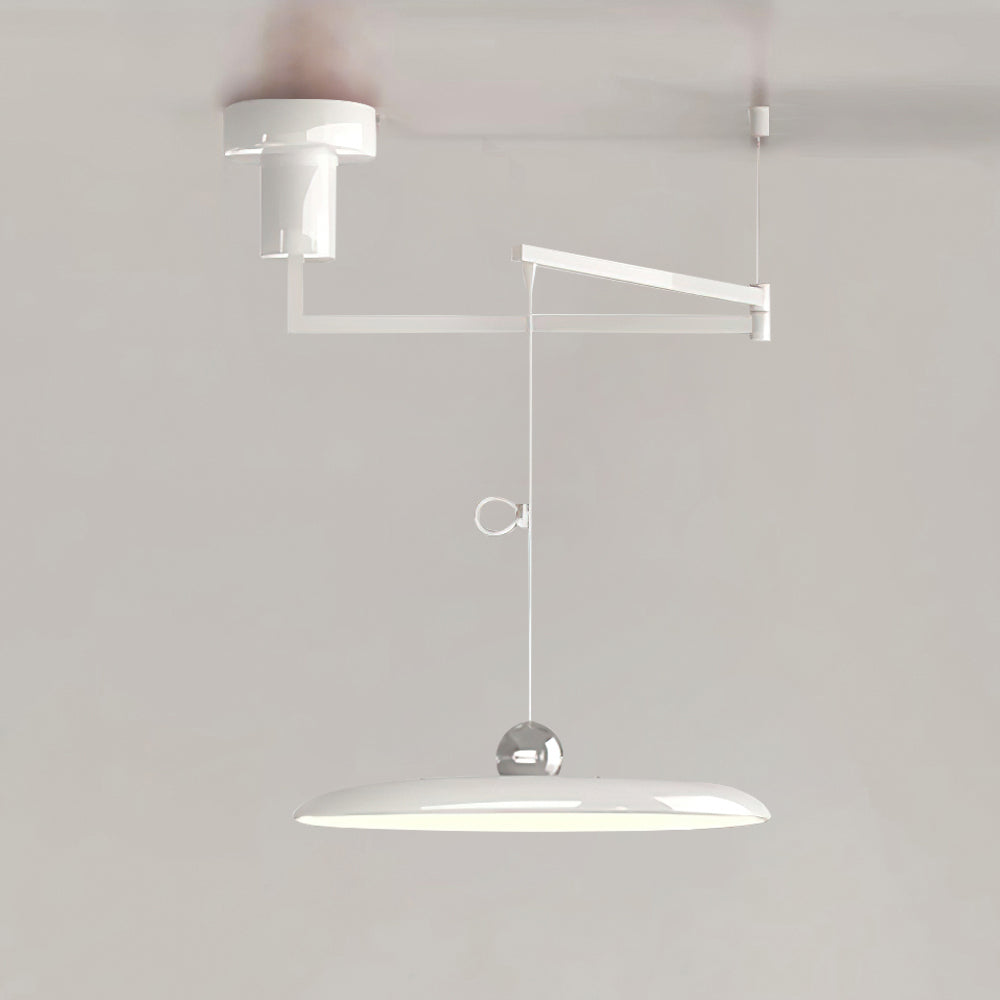 Suspension à bras orientable rétro Snodo – Blanc