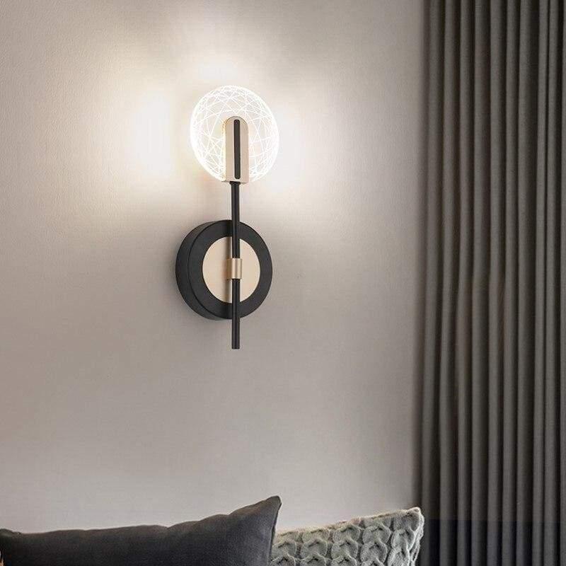 Applique murale vintage noire | Scaniota