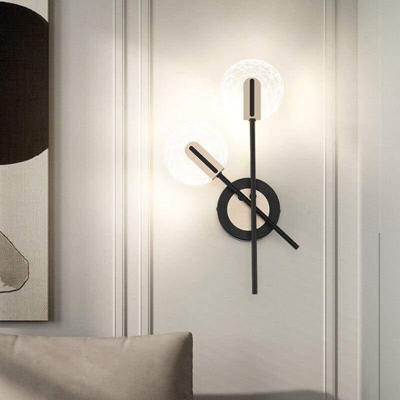 Applique murale vintage noire | Scaniota