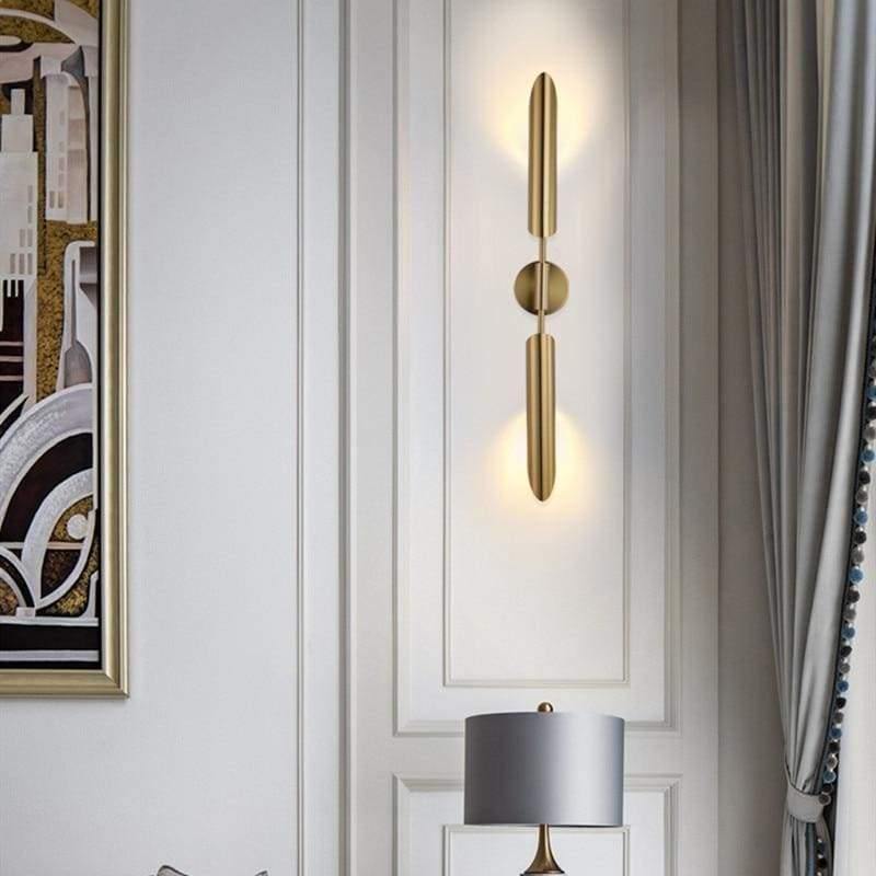 Applique murale design dorée | Longgia