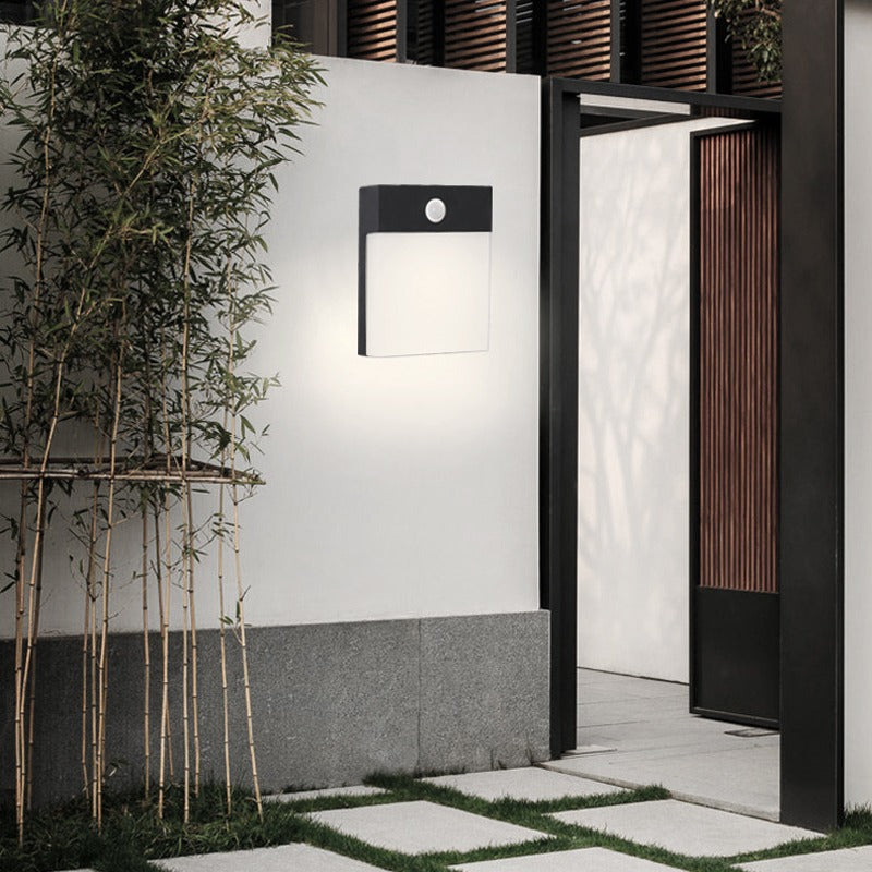 Luminaire extérieur moderne blanc | Sensori