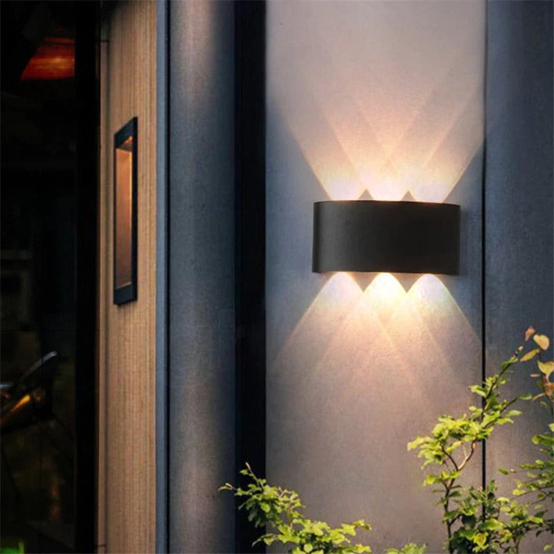Luminaire extérieur moderne noir | Sessa